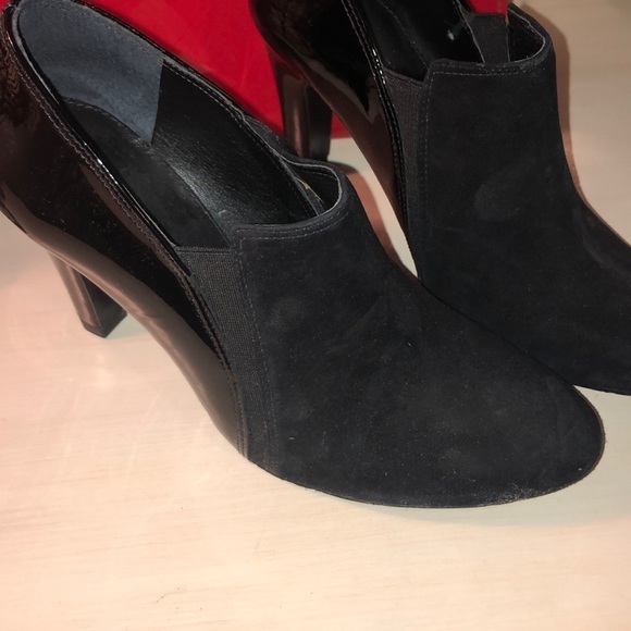 Antonio Melanie black ankle boot heels NWOT - Picture 2 of 6